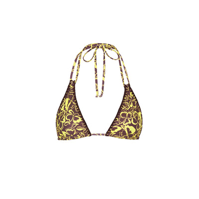 Simple Crochet Halter Bikini Top - Coconut Kisses