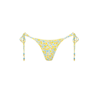 Decorative Thong Tie Side Bikini Bottom - Dreamy Daze