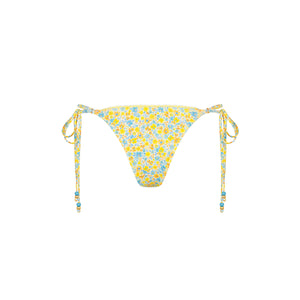Decorative Thong Tie Side Bikini Bottom - Dreamy Daze