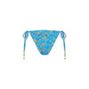 Trio Ring Cheeky Tie Bikini Bottom - Cream Soda