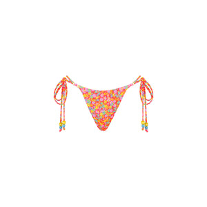 Thong Tie Side Bikini Bottom - Bubble Pop