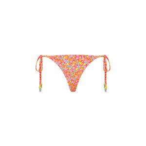 Thong Tie Side Bikini Bottom - Bubble Pop