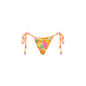 Thong Tie Side Bikini Bottom - Peachy Pocket