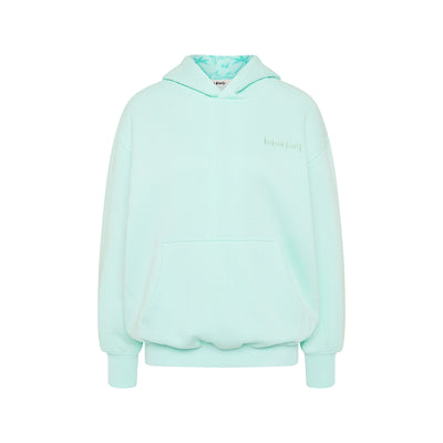 Embroidered Hoodie - Jelly Mint