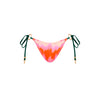 Ring Cheeky Tie Bikini Bottom - Strawberry Vanilla