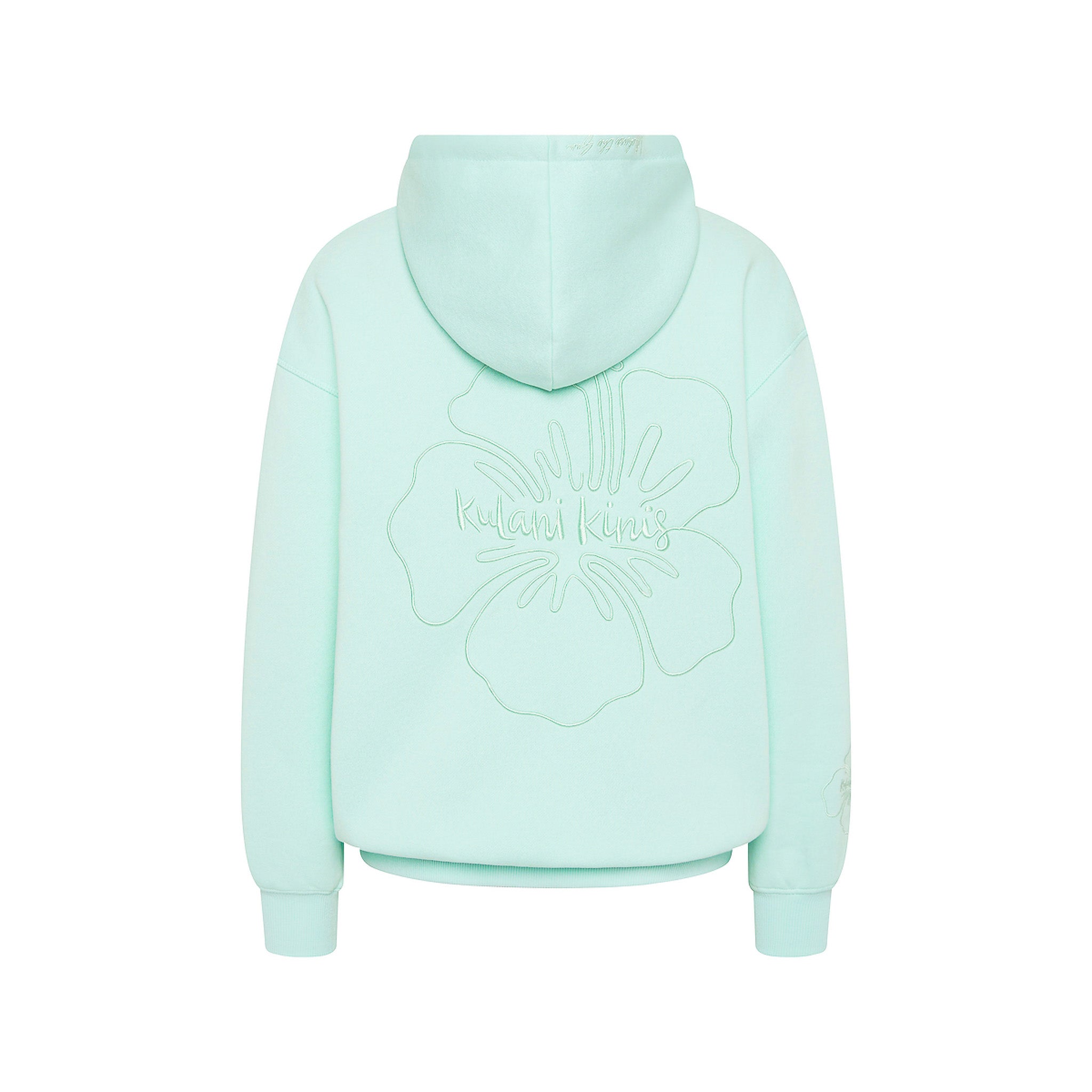 Embroidered Hoodie - Jelly Mint –Kulani Kinis