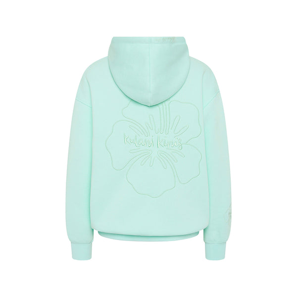Embroidered Hoodie - Jelly Mint