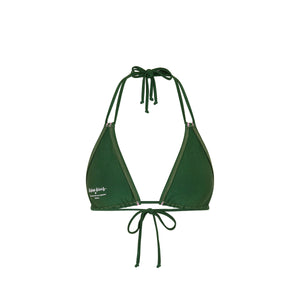 Stitch Halter Bikini Top - Jaded Juniper