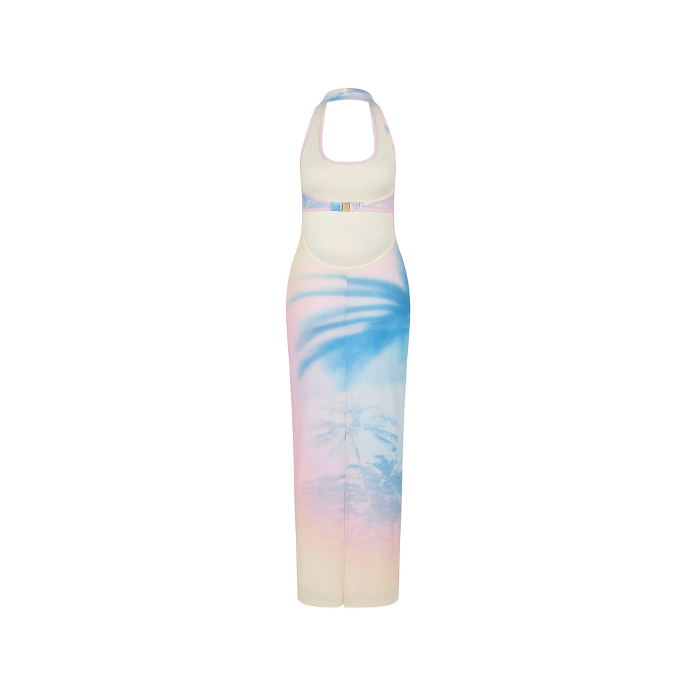 Halter Maxi Dress - Salt Breeze Kulani Kinis Halter Maxi Dress - Salt Breeze Kulani Kinis