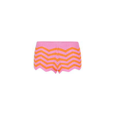 Chevron Knit Micro Short - Sundrenched