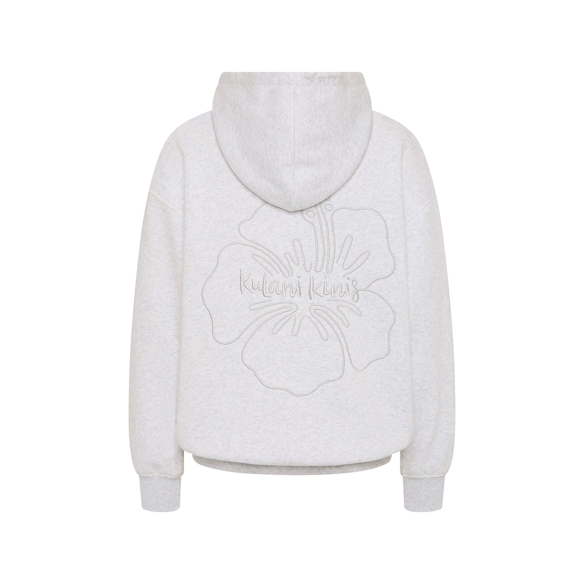 Embroidered Hoodie - Silver Stone –Kulani Kinis