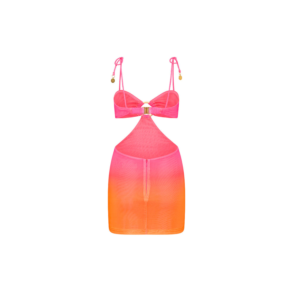 Ring Cut Out Mini Dress Ring Cut Out Mini Dress