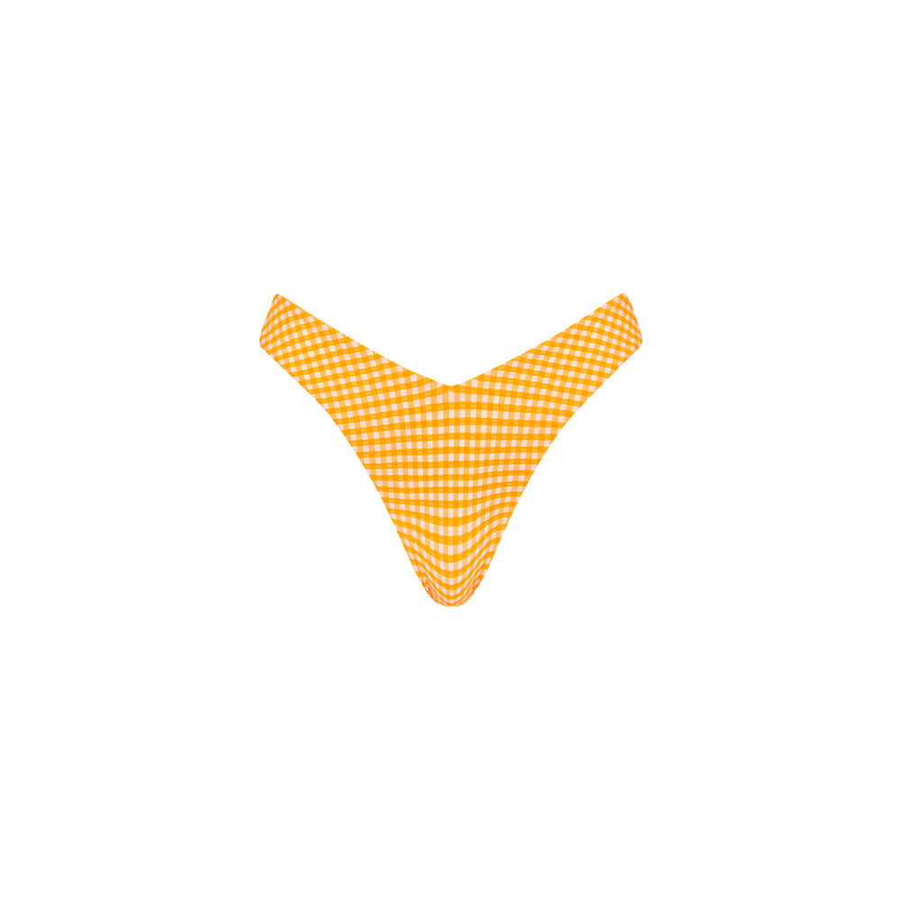 Y Cheeky Bikini Bottom - Orange Cream