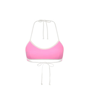 Bind Halter Crop Bikini Top - Sugar Sprinkle