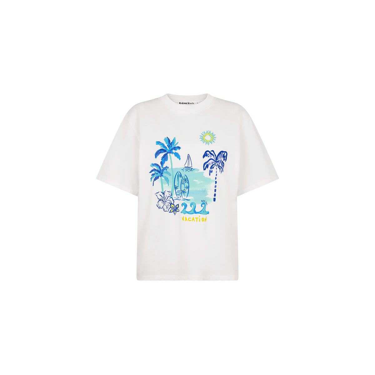 Boyfriend Tee - Shell Spritz –Kulani Kinis