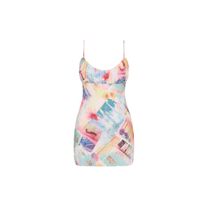 Ruched Top Mini Dress - Sunshine Motel