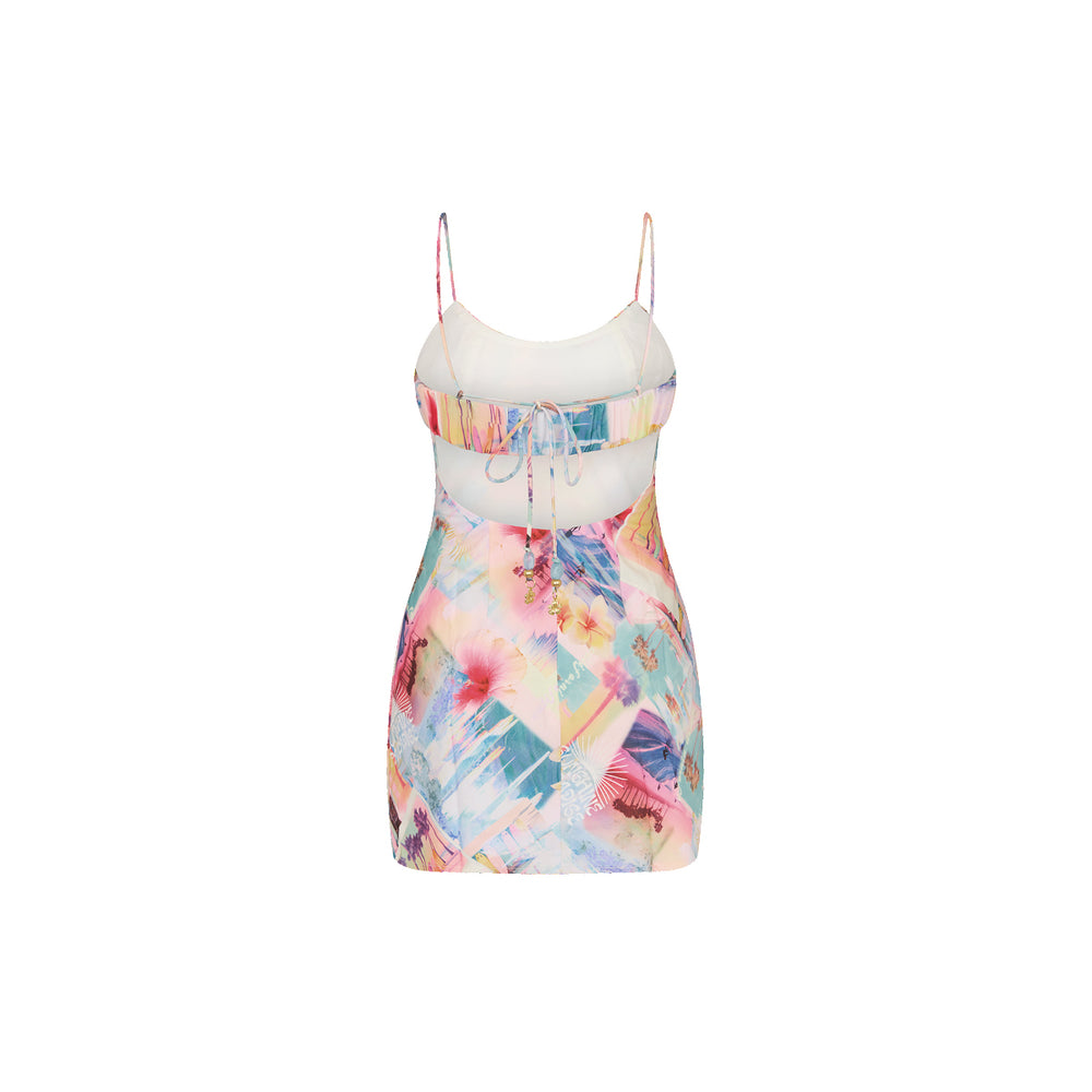 Kulani Kinis Ruched Top Mini Dress - Sunshine Motel Kulani Kinis Ruched Top Mini Dress - Sunshine Motel
