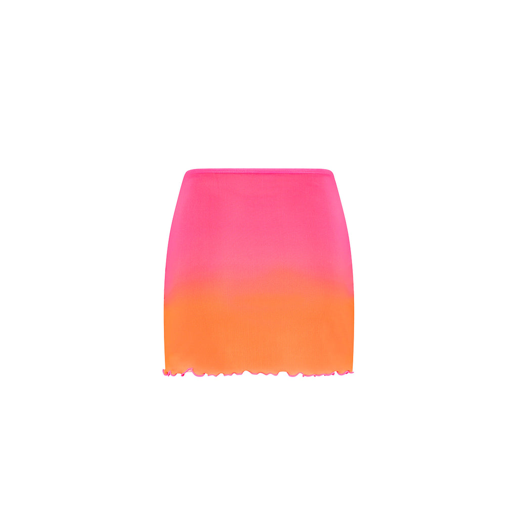 Mesh Mini Skirt - Tropical Heatwave