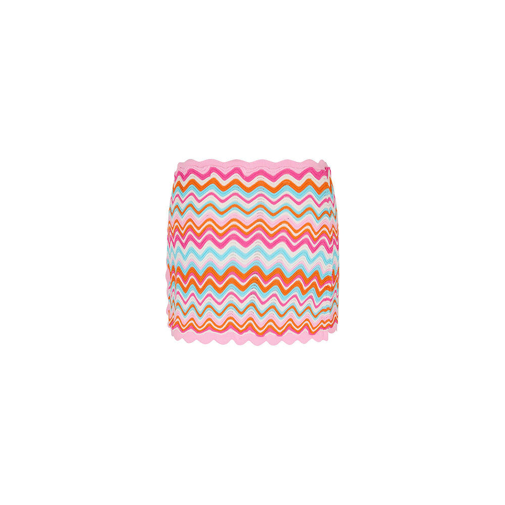 Essential Knit Sarong - Sunset Wave