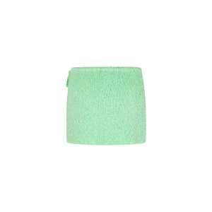 Side Tie Knit Sarong - Sea Glimmer