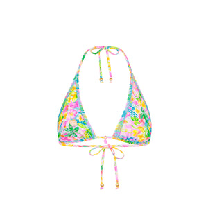 Classic Tie Halter Bikini Top - Summer Daydreams