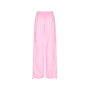 Relaxed Cargo Pants - Pocket Pink