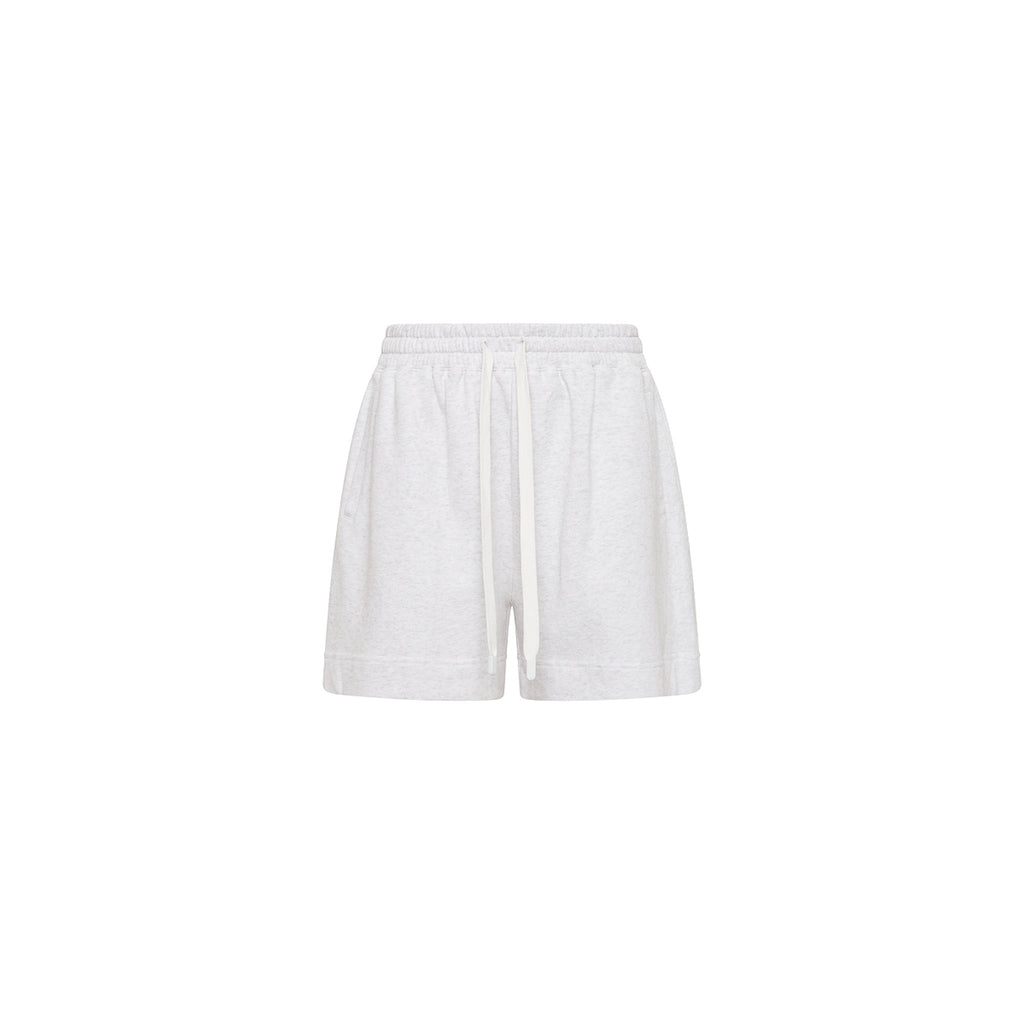 Unisex Lounge Shorts - Silver Stone