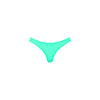 Minimal Full Coverage Bikini Bottom - Turquoise Mint Ribbed
