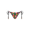 Full Coverage Tie Bikini Bottom - Midnight Glow