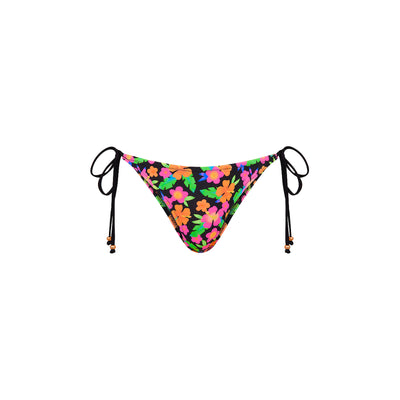 Full Coverage Tie Bikini Bottom - Midnight Glow