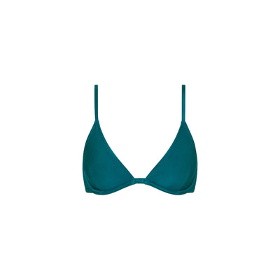 Underwire Triangle B-C Cup Bikini Top - Laguna Haze