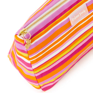 Beach Pouch - Sugar Stripe