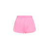 Embroidered Track Shorts - Powder Puff
