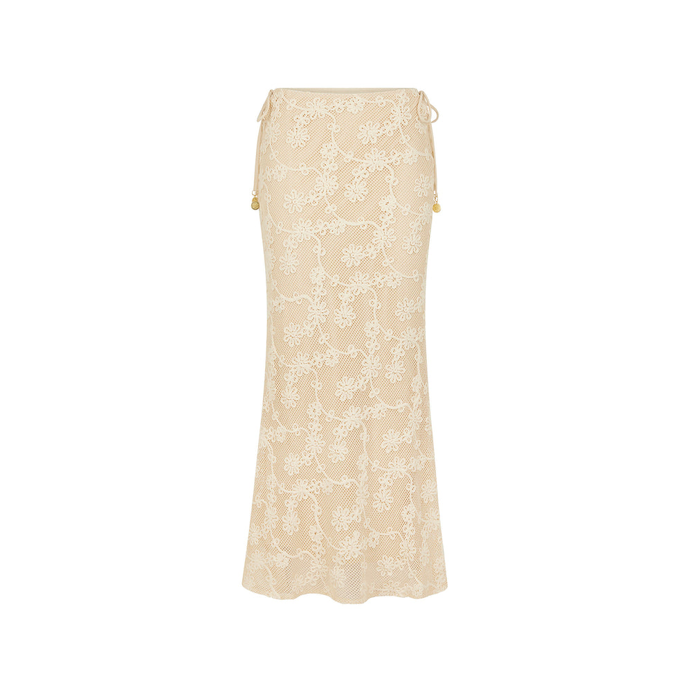 Lace Tie Side Maxi Skirt - Sweet Nothings Extra Large Lace Tie Side Maxi Skirt - Sweet Nothings Extra Large