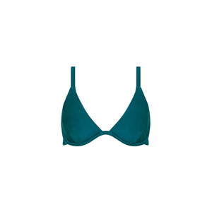 Underwire Triangle D+ Cup Bikini Top - Laguna Haze