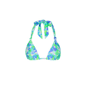 Soft Knot Halter Bikini Top - Monaco Whispers