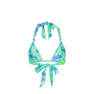 Soft Knot Halter Bikini Top - Monaco Whispers