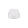 Embroidered Track Shorts - Silver Stone