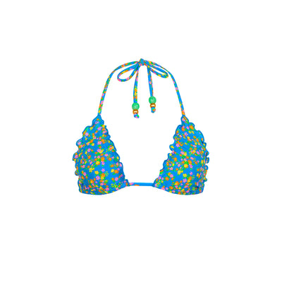 Lettuce Edge Bralette Bikini Top - La Belle
