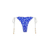 Lettuce Edge Thong Tie Bikini Bottom - Surfside