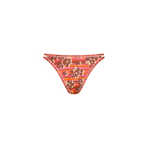 Double Bind Twin Strap Bikini Bottom - Sunkissed Stripe