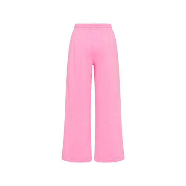 Embroidered Track Pants - Powder Puff