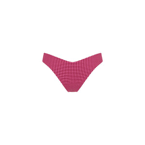 Cheeky V Bikini Bottom - Cherry Kiss