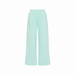 Embroidered Track Pants - Jelly Mint