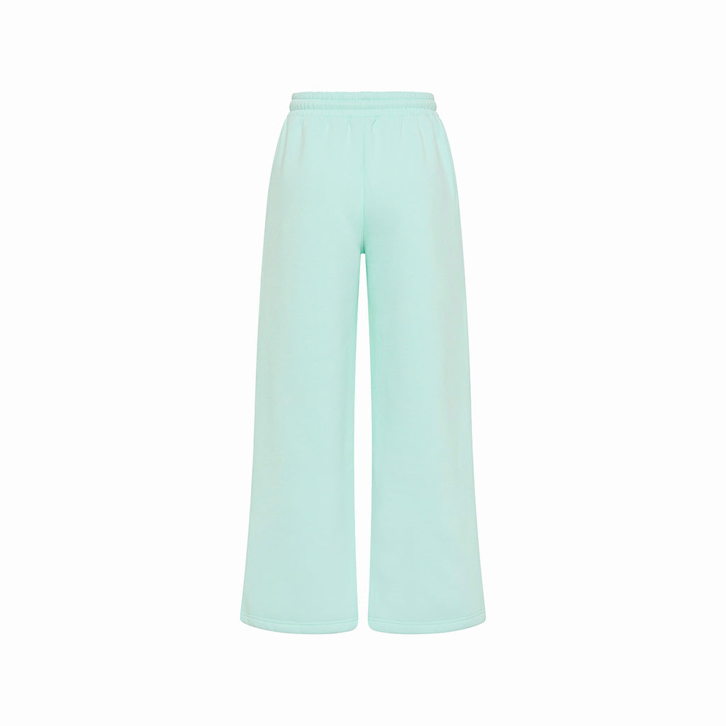 Embroidered Track Pants - Jelly Mint