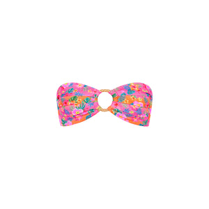 Strapless Bandeau Bikini Top - Summer Glow