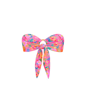Strapless Bandeau Bikini Top - Summer Glow