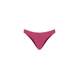 Minimal Full Coverage Bikini Bottom - Cherry Kiss