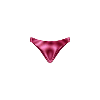 Minimal Full Coverage Bikini Bottom - Cherry Kiss