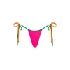 Micro Thong Tie Side Bikini Bottom - Passionfruit Punch